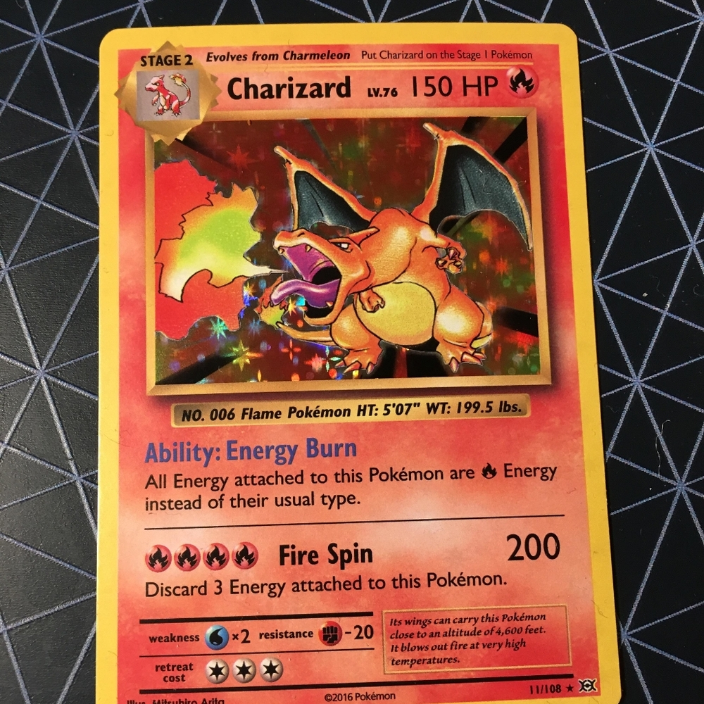 Charizard card